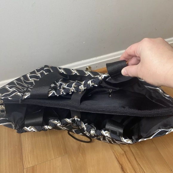 DVF for Target Vintage Weave Neutral Tote Bag - Picture 3 of 4